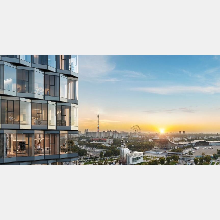 1-к. квартира, 43,4 м², 4/24 эт.