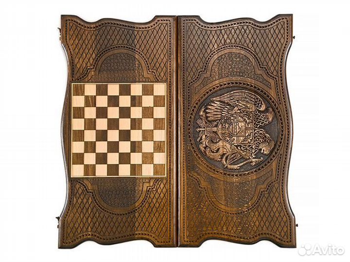 Нарды резные 