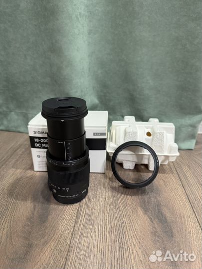 Новый Sigma macro 18-200mm f3.5-6.3