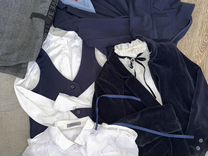 Школа choupette пиджаки и блузки(жилет ) р.134 см