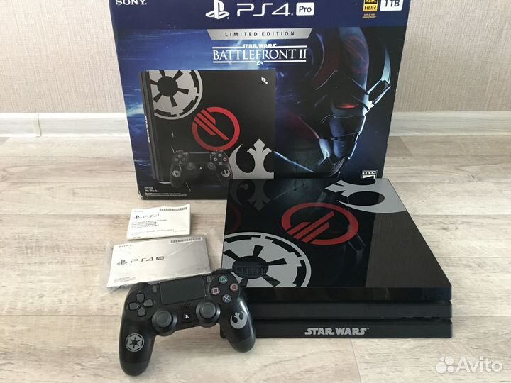 PS4 Pro Limited Edition+Игры