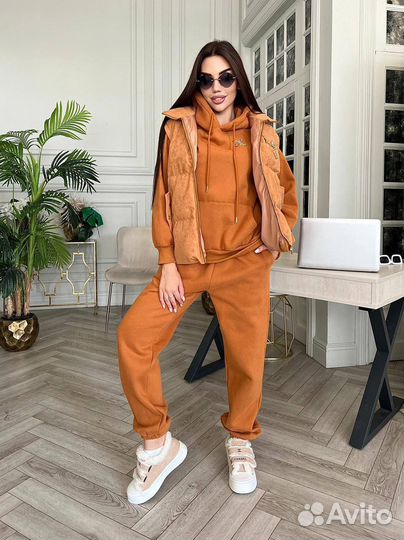 Костюмы тройка, теплые, Miu Miu, M, L