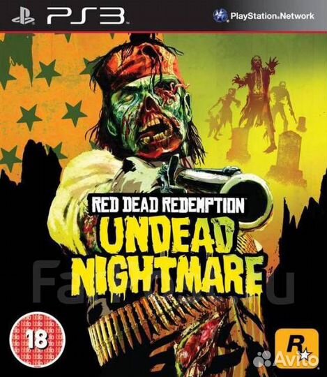 PS3 Red Dead Redemption Undead Nightmare rdr