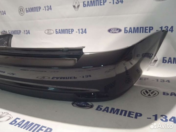 Бампер задний Лада приора 2 седан Черная пантера