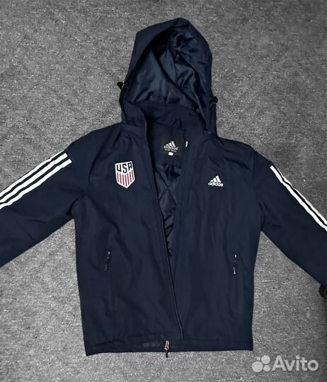 Уникальная Adidas USA куртка