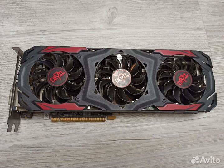 Видеокарта rx 570 4gb red devil