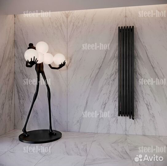 Трубчатый дизайн радиатор отопления Steel