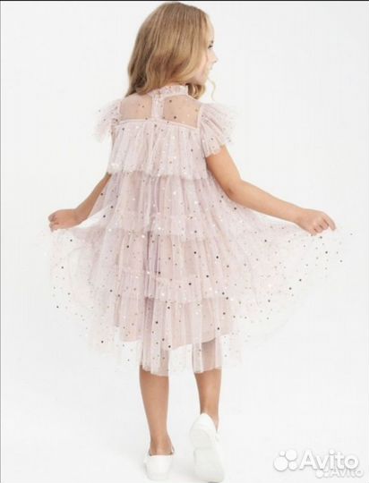Платье нарядное праздничное. Размер 98