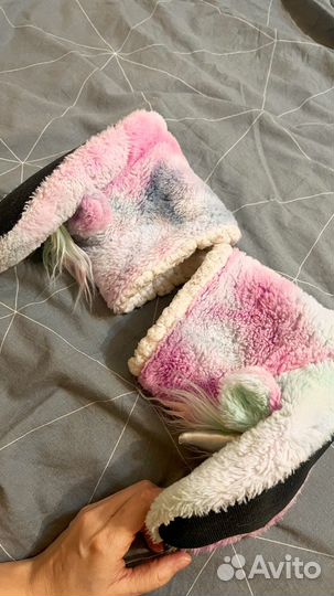 Тапочки высокие единорожки чуни 38,39