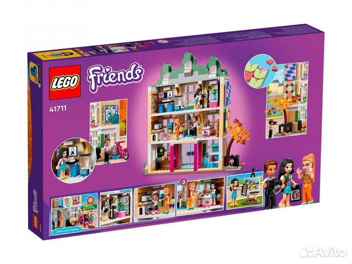 Lego Friends Лего 41711 Художественная школа Эммы