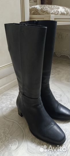 Сапоги женские зимние натуральная кожа 38