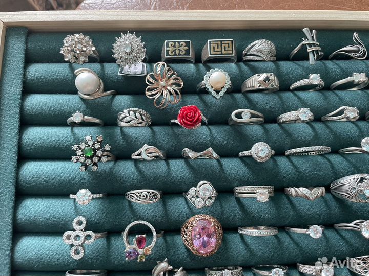 Серебряные кольца