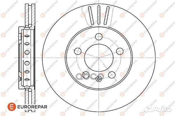 Диск тормозной audi A2/A3/VW golf IV/V/skoda FA