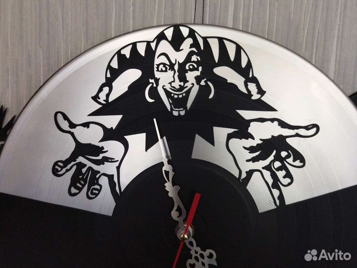 Часы из виниловой пластинки Король и Шут (киш)