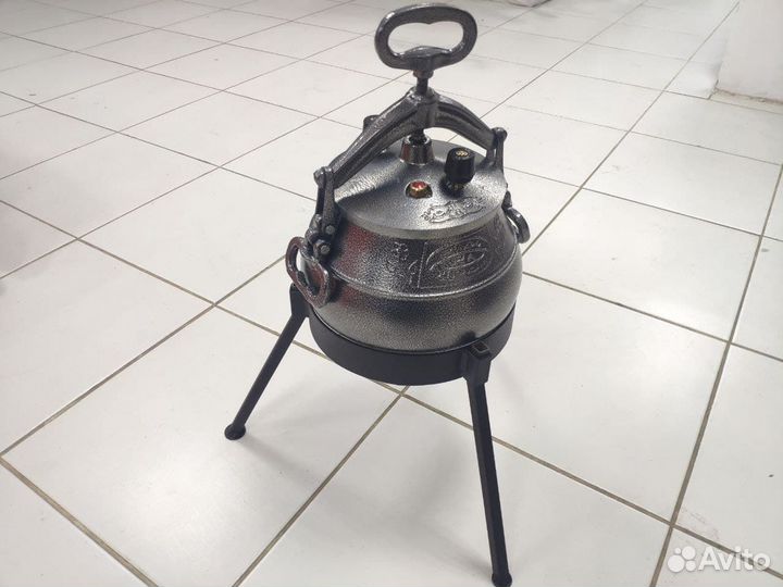 Тренога под афганский казан 8-30 л. съемные ножки