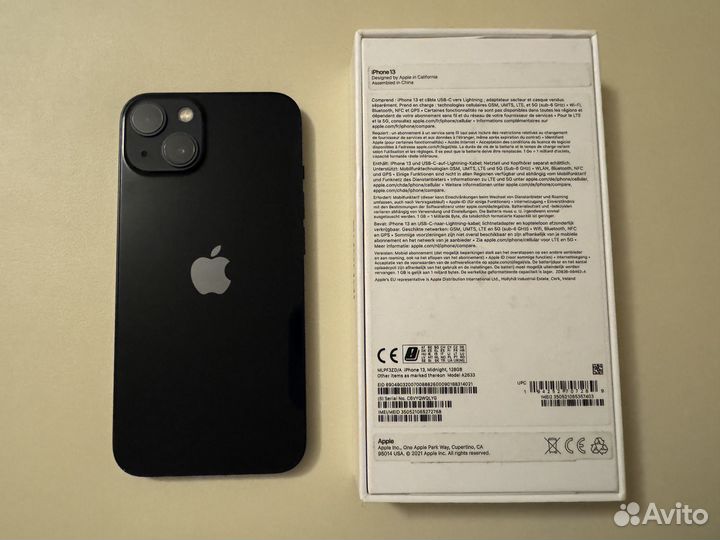 iPhone 13, 128 ГБ
