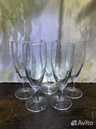 Бокал/фужер для шампанского 5шт