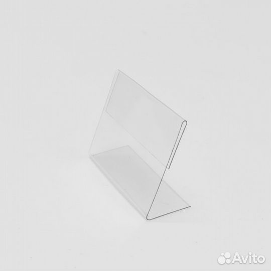 Ценникодержатель горизонтальный 70*50мм (пэт 0.5)