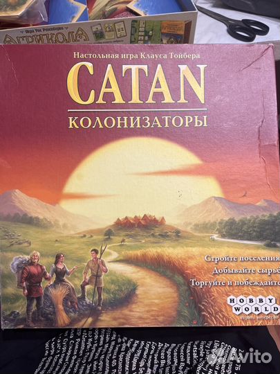 Настольная игра Колонизаторы