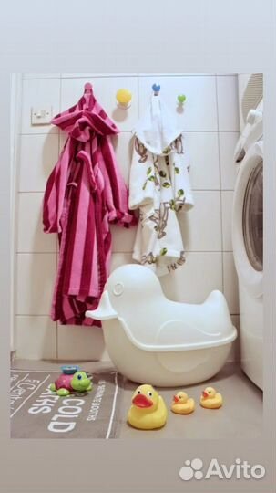 IKEA. Утка sprutt. Контейнер для хранения игрушек