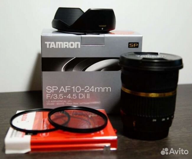 Объектив Tamron SP AF10-24mm F/3.5-4.5 Di II sony
