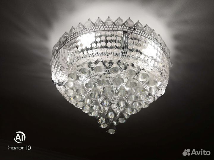 Светильник потолочный подвесной бу