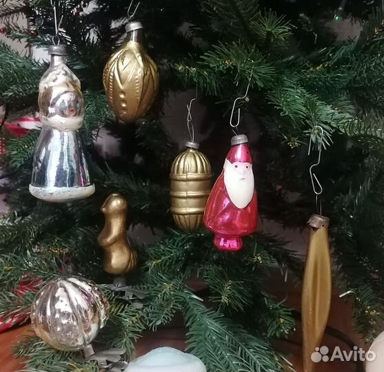 Елочные игрушки СССР советские