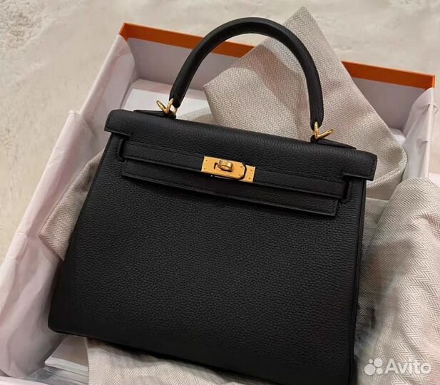 Сумка hermes kelly кожа hass leather togo