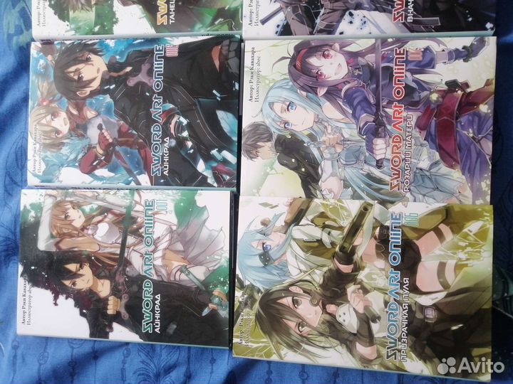 Ранобе Sword art online