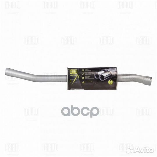 Резонатор газ 3302 (дв. 405) (алюм. сталь) EAM