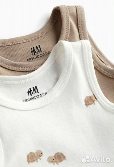 3шт новые боди майки H&M