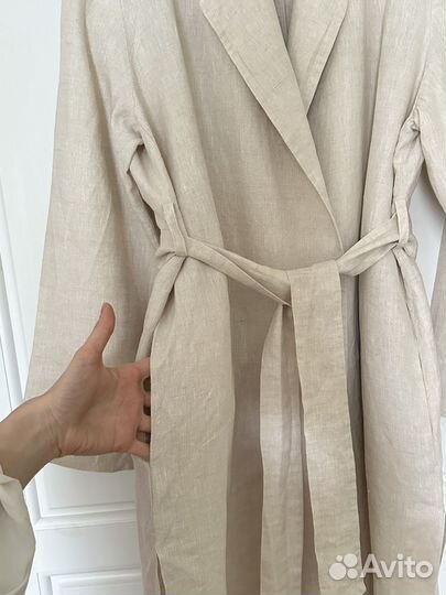 Льняной кардиган mango