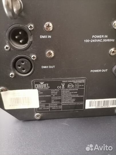 Световой прибор для дискотек Chauvet cubix