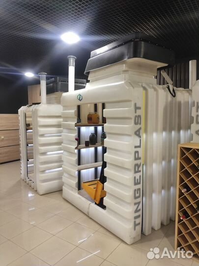 Погреб пластиковый tingard 3000 (2900х1900х2100