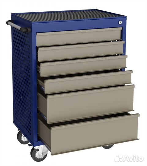 Инструментальная тележка granit L6, 6 ящиков