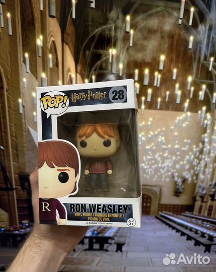 Funko Pop Гарри Поттер Ron Weasley Рон Уизли