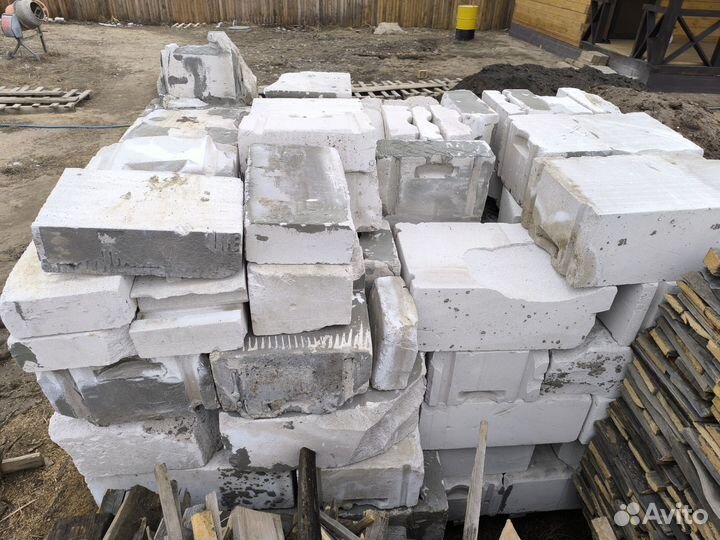 Газобетонные блоки остатки
