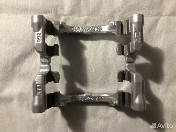 Задние тормозные диски+скобы 280 мм Форд Фокус 2-3