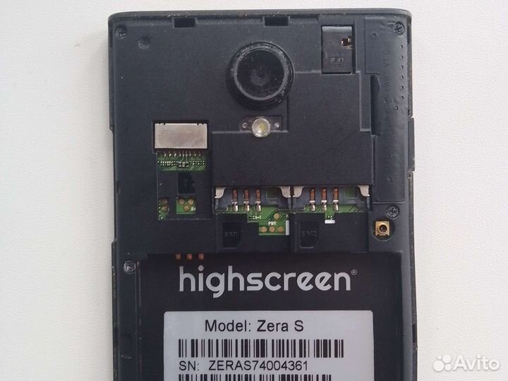 Highscreen Zera S, 4 ГБ