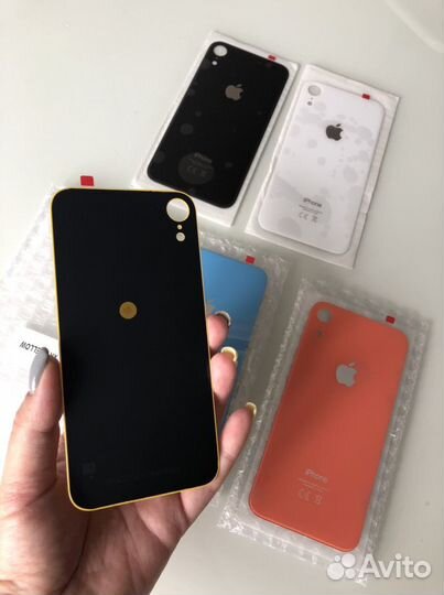 Стекло корпуса iPhone Xr (задняя крышка)