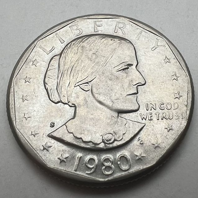 Монеты США Доллар 1980 Сьюзен Энтони