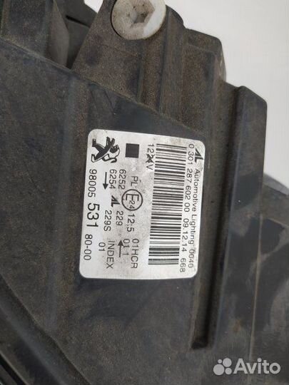 Б/У Б/У Фара правая Англия Хорошее состояние