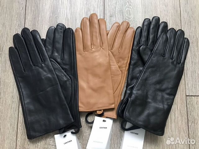 Перчатки натуральная кожа