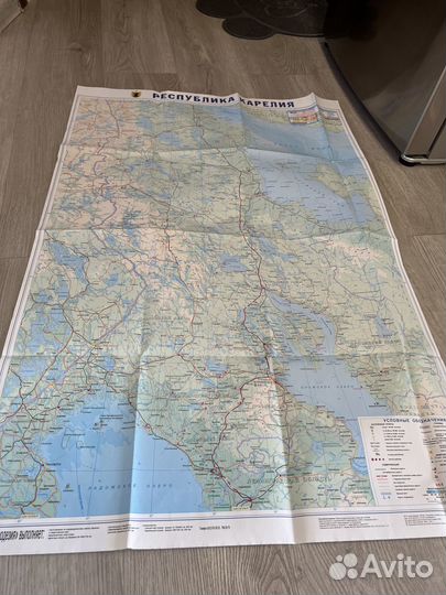 Карта республика Карелия