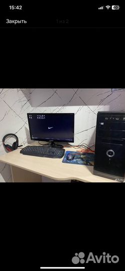 Компьютер с монитором