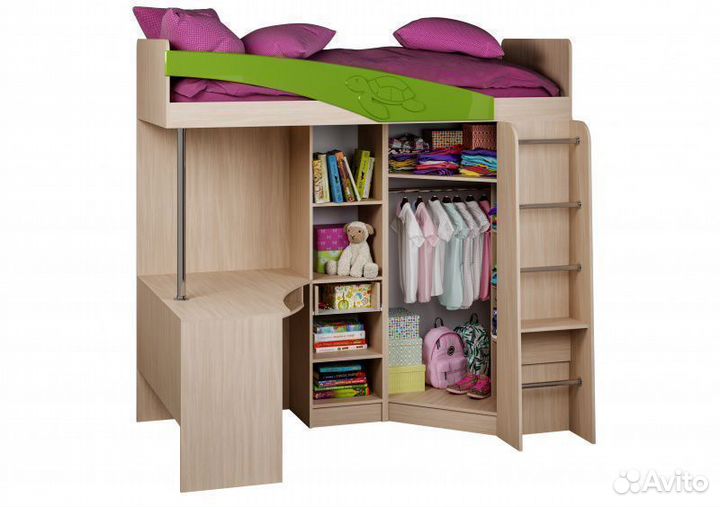 Детский гарнитур Бемби 3D