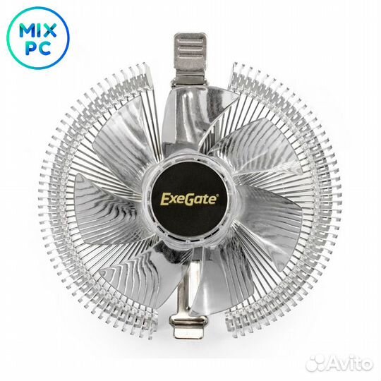Процессорный кулер ExeGate Wizard EE91-RED
