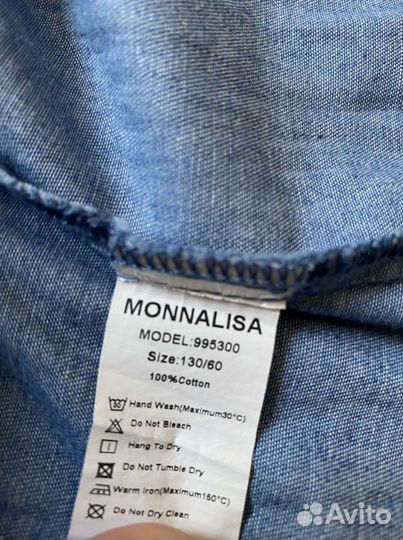 Monnalisa рубашка