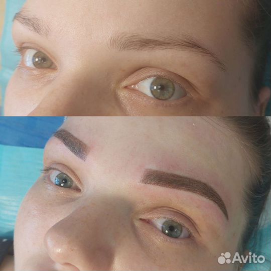 Перманентный макияж. Наращивание ботокс ресниц