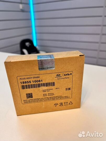 Свечи зажигания 1885510061 Hyundai/Kia Solaris Rio